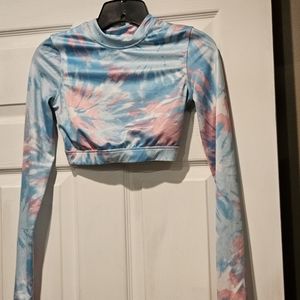 CRAZY WAVES SWIM SHIRT
